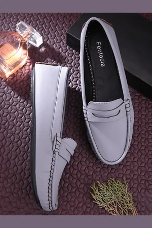 Fentacia Women Padded Insole Lightweight Penny Loafers