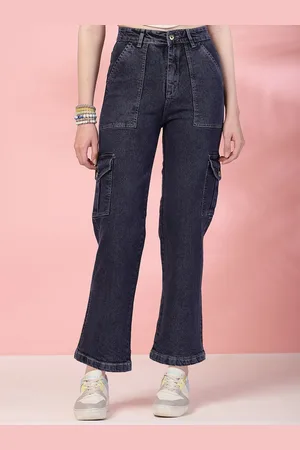 Chemistry Women High Rise Denim Solid Regular Fit Jeans