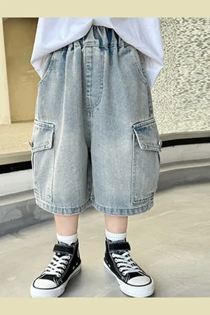 LULU & SKY Boys Cargo Shorts