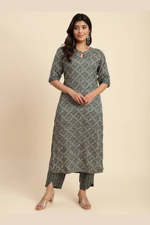DIVASTRI Women Printed Regular Kurta with Trousers