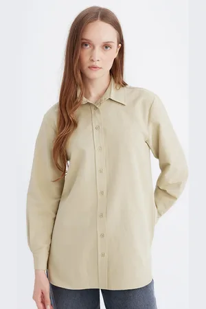 DeFacto Collared Long Sleeve Casual Shirt