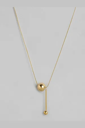 DressBerry Round Shaped Pendant Chain