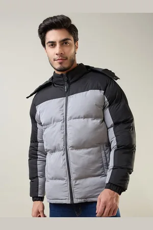 Tim Men Colourblocked Puffer Jacket