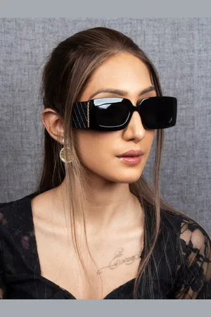 Ted Smith Women Rectangle Sunglasses With UV Protected Lens TSF-DOLCE_C1
