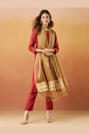Fabindia Woven Design Dupatta