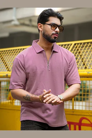 Maniac Men Polo Collar T-shirt