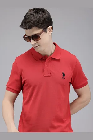 U.S. Polo Assn. Polo Collar Pure Cotton Slim Fit T-shirt