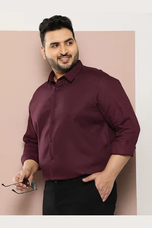 Sztori Men Plus Size Original Self Design Casual Shirt