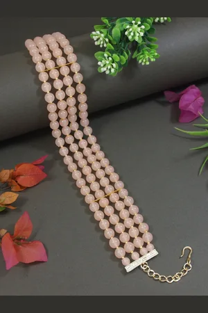 I Jewels Women Gold-Plated Choker Necklace