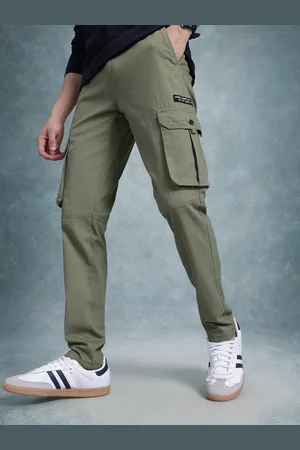 Roadster The Life Co. Solid Men Cargos Trousers