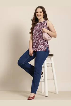 HERE&NOW Floral Printed Kurti