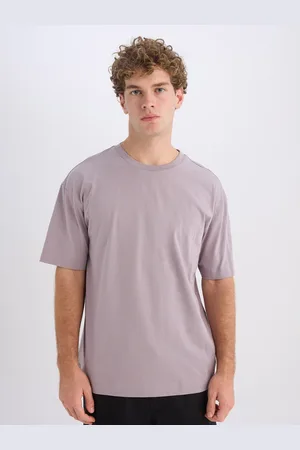 DeFacto Men Raw Edge T-shirt