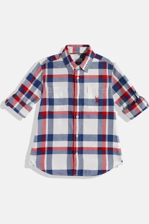 Ralph Lauren Boys Tartan Checks Casual Shirt