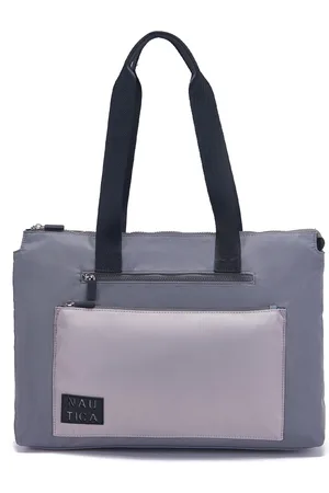 Nautica Oversized Structured Handheld Bag