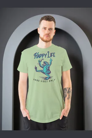 Moda Rapido Men Graphic Printed Round Neck Regular Fit T-shirt