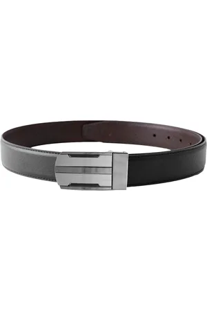 ZEVORA Men Leather Reversible Belt