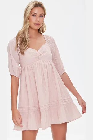 Forever 21 Pink Empire Mini Dress