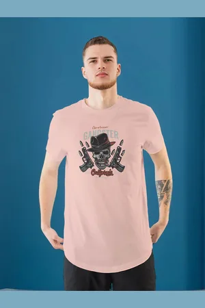 Moda Rapido Men Printed Applique T-shirt
