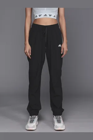 adidas Women Solid Woven Aeroready Track Pants