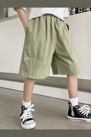 LULU & SKY Boys High-Rise Shorts