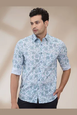 ColorPlus Men Floral Opaque Printed Casual Shirt