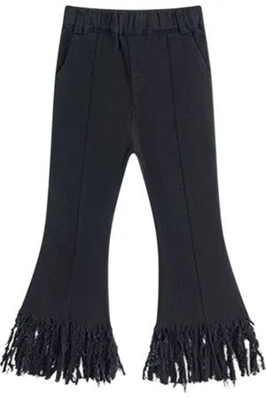 LULU & SKY Girls High-Rise Trousers