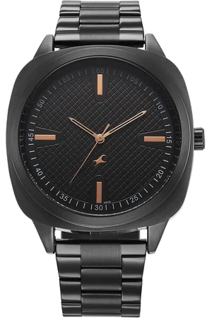 Fastrack Men Dial & Stainless Steel Straps Analogue Watch 38161NM01