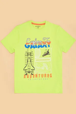 Pantaloons Boys Graphic Printed Round Neck Cotton T-shirt
