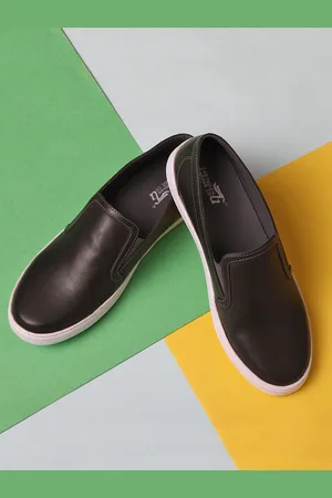 The Indian Garage Co Men Round Toe Slip-On Loafers