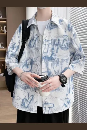 Stylecast Men Opaque Printed Casual Shirt