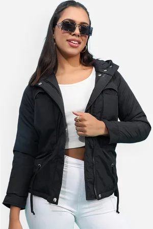 Campus Windcheater Hooded Puffer Jacket