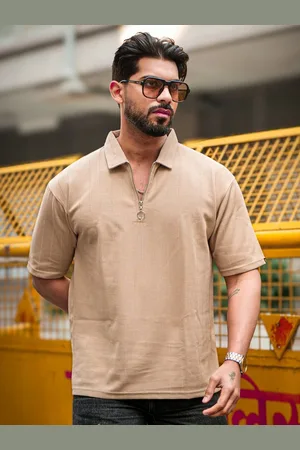 Maniac Men Polo Collar T-shirt