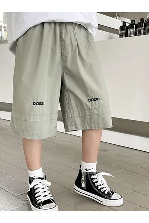 LULU & SKY Boys High-Rise Cargo Shorts