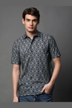 Brown brothers Unisex Relaxed Animal Opaque Printed Casual Shirt