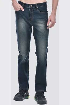 NUMERO UNO Men Slim Fit Mid-Rise Light Fade Stretchable Jeans
