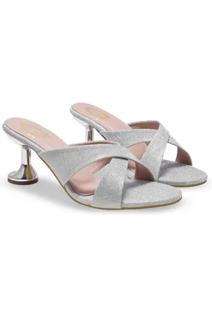 Shoetopia Girls Embellished Party Stiletto Sandals