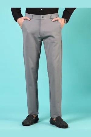 V-Mart Men Textured Chinos Trousers