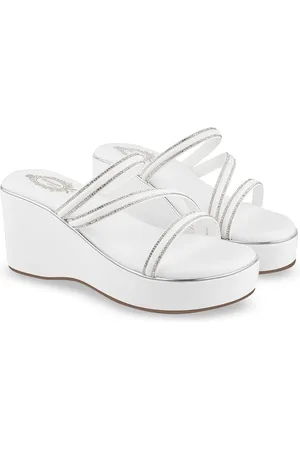 Shoetopia Girls Open Toe Open Back Wedge Heel Sandals