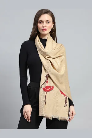 Monte Carlo Women Woven Design Stole