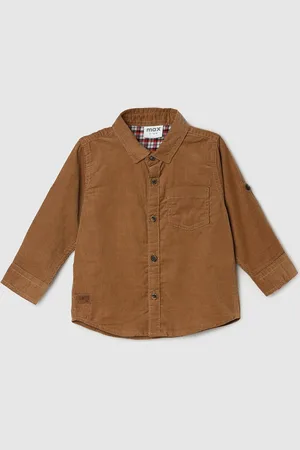 Max Collection Boys Spread Collar Cotton Casual Shirt