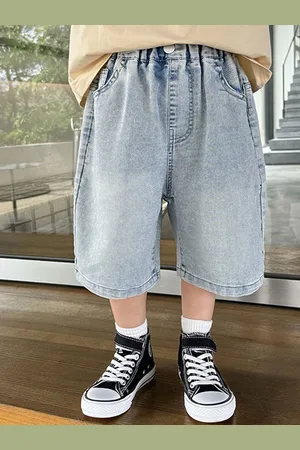 LULU & SKY Boys Denim Shorts