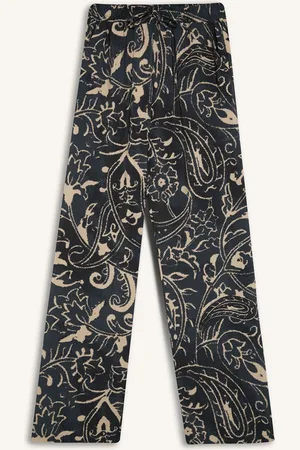 DeFacto Women Floral Printed Trousers