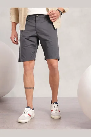 Nautica Men Solid Pure Cotton Slim Fit Chino Shorts