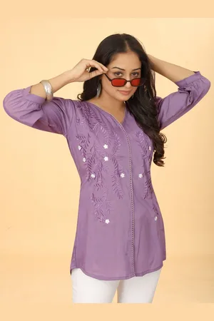 Flossy Women Embroidered Tunic