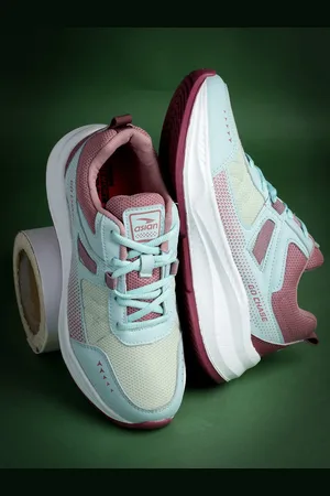 ASIAN Women Lace-Ups Running Non-Marking Shoes