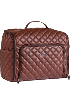 Nestasia Textured Quilted Vegan Leather Medium Casual Duffel Bag