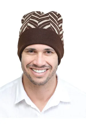 Ellis Men Acrylic Self Design Beanie