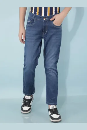 Crimsoune Club Boys Slim Fit Stretchable Jeans