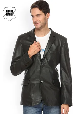 Teakwood Leathers Black Leather Jacket