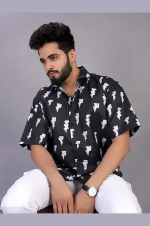 Brown brothers Unisex Relaxed Floral Opaque Printed Casual Shirt
